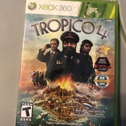 Video Game, Tropico 4, Xbox 360, for teens