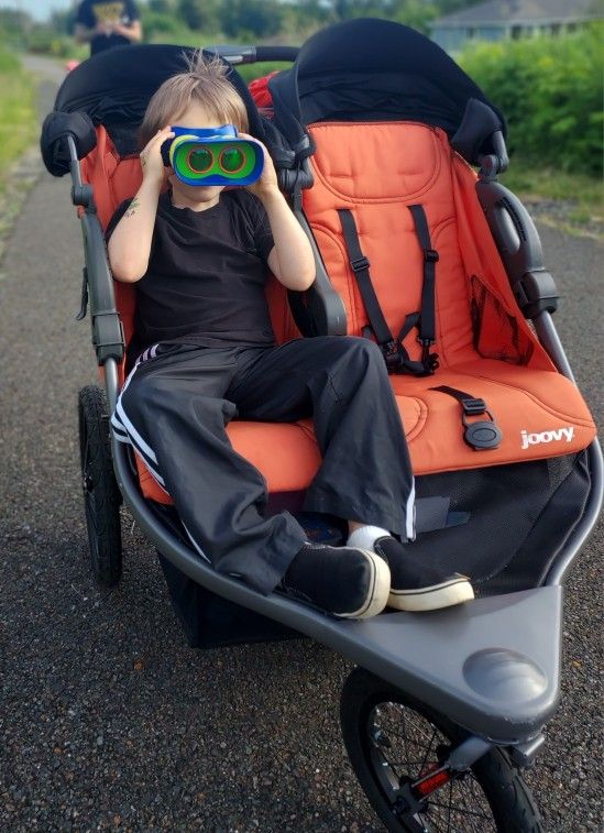 Joovy Zoom X2 Paprika Double Jogging Stroller