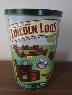 The Original Lincoln Logs Building Set