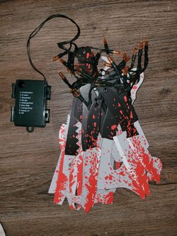 Halloween Bloody Weapon String Lights