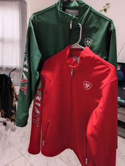 Ariat Full-Zip Jackets – Green and Red