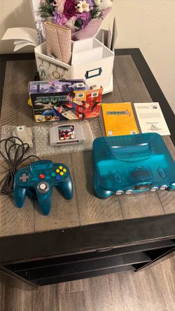 Crystal blue n64