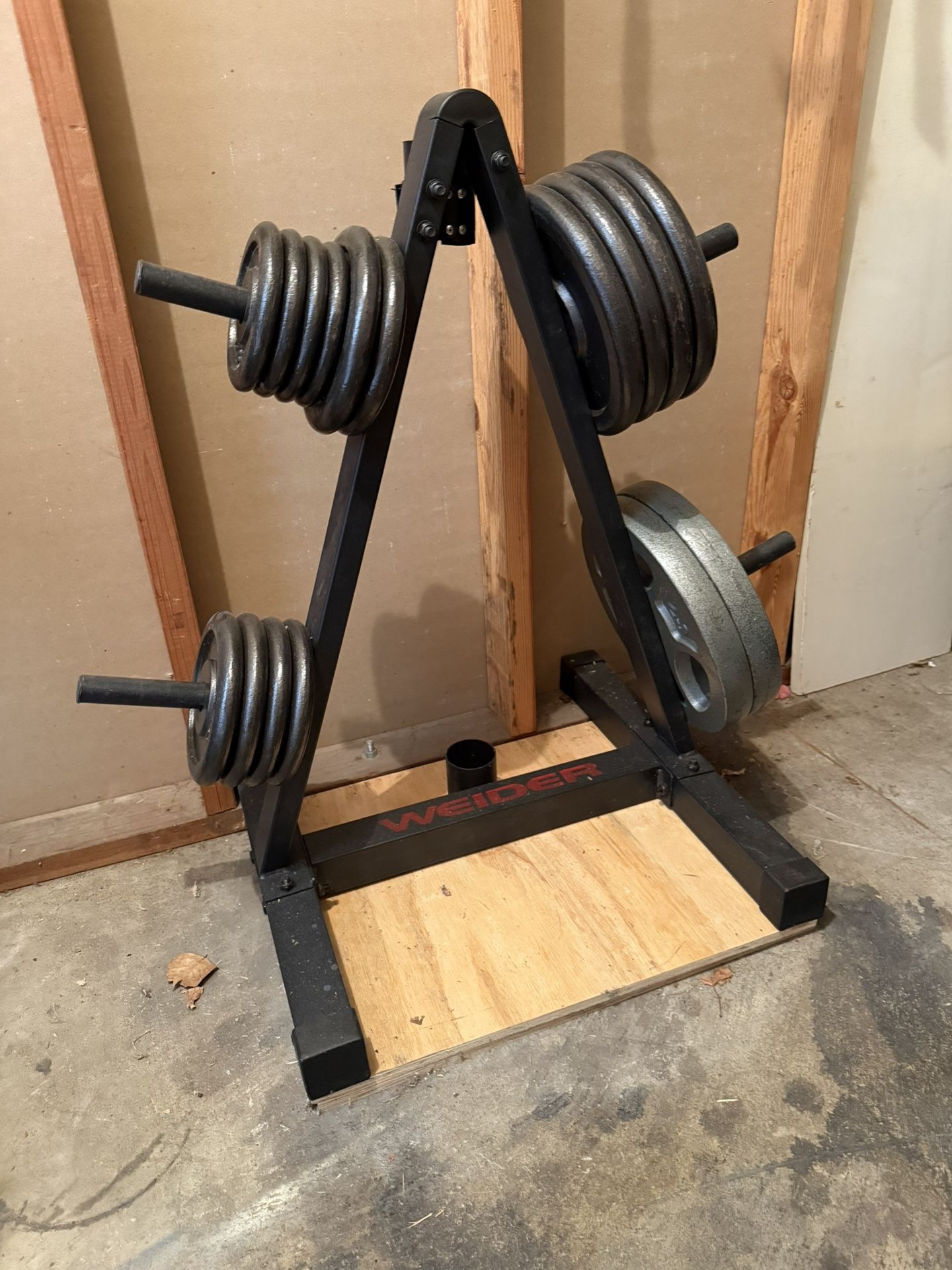 Weights, Rack, and Adjustable Barbells