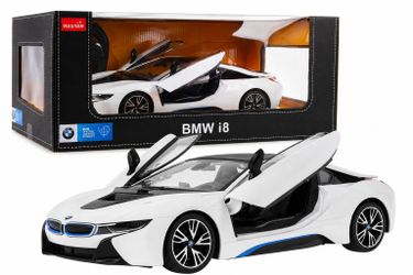 R/C toy car the BMW i8 White 1:14 RASTAR