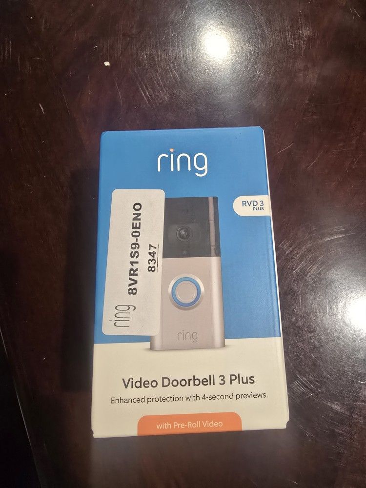 Ring - Battery Doorbell Plus Smart Wifi Video Doorbell