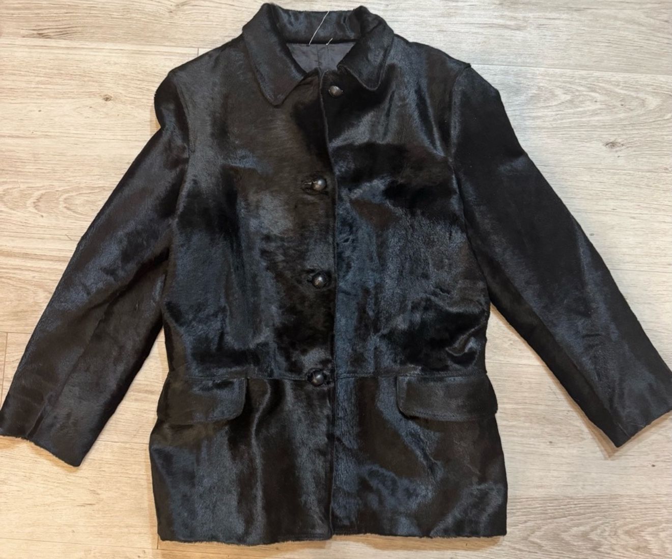 Gianni Versace Pony Hair Jacket Vintage