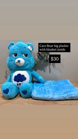 Care Bears Grumpy Bear Large Plush with Blanket