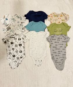 Carter's Baby Onesie Bundle – 9 Pieces 3 Months