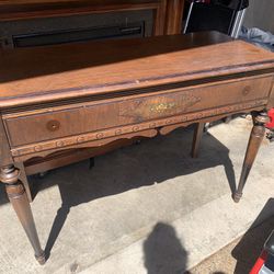 Antique Desk/console table