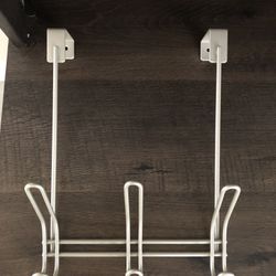 Hook Metal Over The Door Rack 