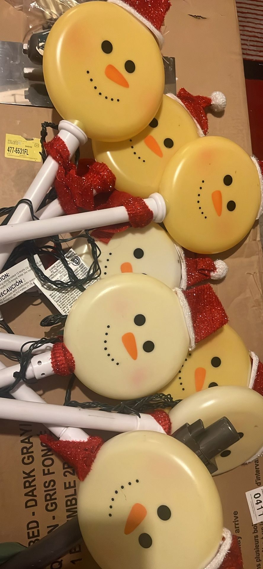 Snowman Light Up Show