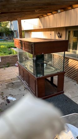 320 gallon fish tank