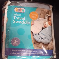 Infant travel swaddle (New)