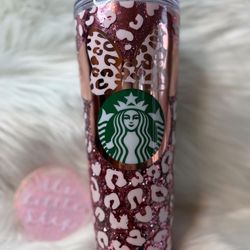 Starbucks Minnie Snow Globe Tumbler