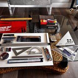 Drafting Materials: Great for I.D & Architecture Students