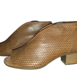 Earth Origins Carmen Perforated Bootie - Alpaca Leather