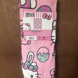 Hello Kitty Preschool Easter Blanket
