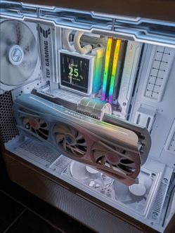 Custom White BTF Build. Ryzen 9800X3D, Radeon 9070 XT, 32GB DDR5, 3TB NVME SSD