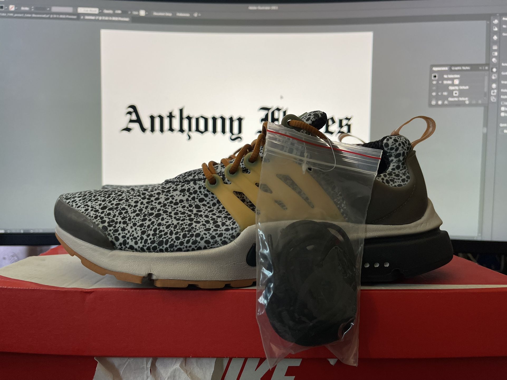 Nike Air Presto Safari Size 9 DS