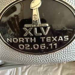 NFL Bronze Series Full Football .?Super Bowl  XLV. NIB