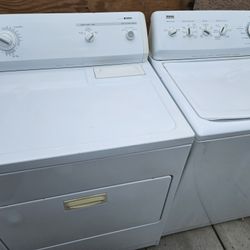 Set Of Kenmore Washer N Gas Dryer 