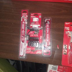 Milwaukee Blades Drill Bits Knife Saw Blades