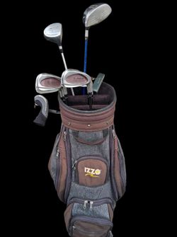 Izzo Bag + TaylorMade R540 XD Driver + Hummer Titan-Steel II Irons (3-PW) - 11 Clubs Total