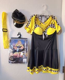 Ladies Halloween Costume Taxi Cabulous Dreamgirl costume 3x/4x