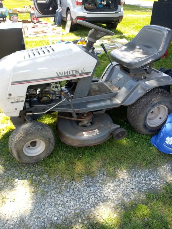 White riding mower for Sale in Boyertown, PA OfferUp