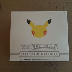 Pokémon TCG Celebrations 25th anniversary Elite Trainer Box
