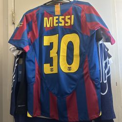 Messi 2005 barcelona jersey