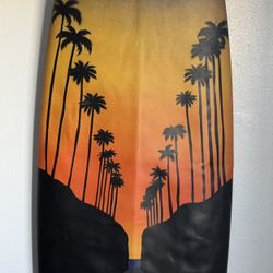 Repurposed Surfboard to Art - Bay Street Inspired