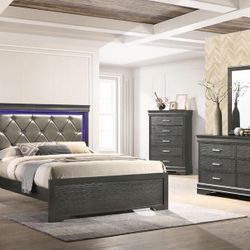 4-PCS Queen Size Bedroom Set In Offer 🔥🔥🔥