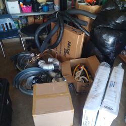 HVAC material Selling everything together brand new