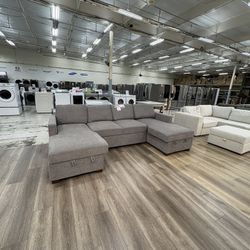 Costco Corvallis Sectional With Double Sided Storage 