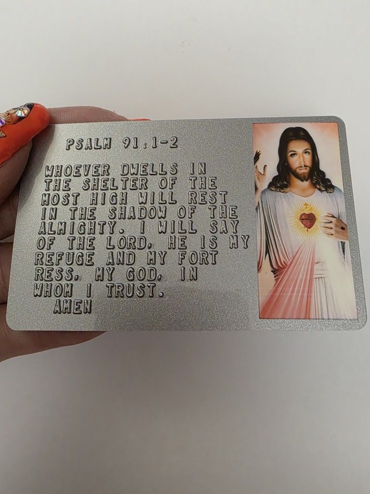 PSALM 91 WHOEVER DWELLS IN THE SHELTER OF THE MOST HIGH. THE MOST POWERFUL PSALM OF THE BIBLE CARD