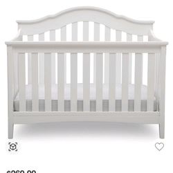 Delta 6 in 1 Crib To Bed Farmhouse