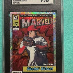 Shohei Ohtani Marvels SGC 9.5