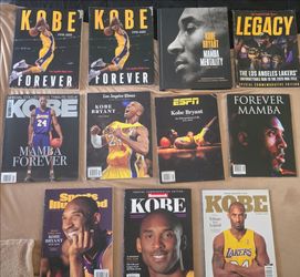 Kobe Bryant Commemorative Magazine & Book Collection