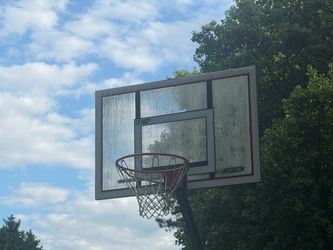 Basketball backboard with rim & net professional grade shatterproof
