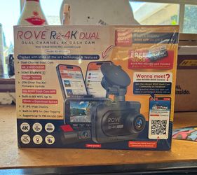 Rove R2-4K Dual Channel 4K Dash Cam