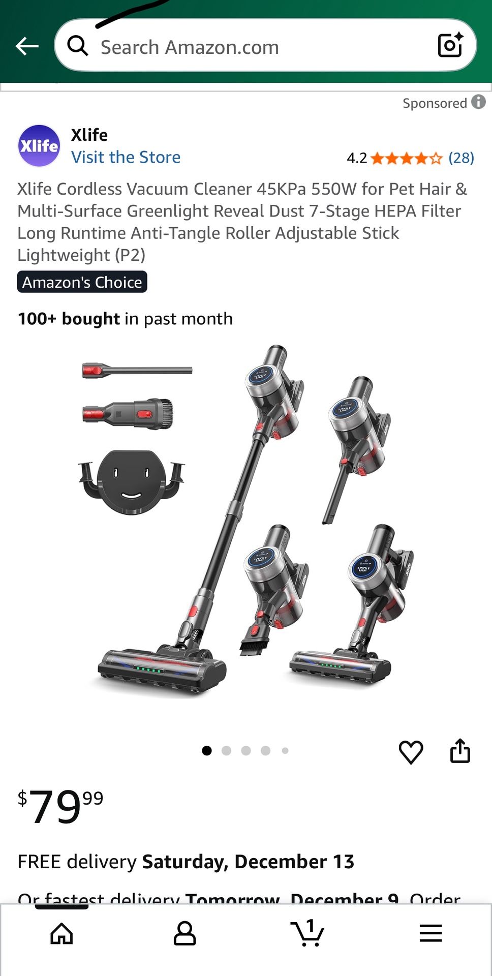 Cordless Vacuum Cleaner 