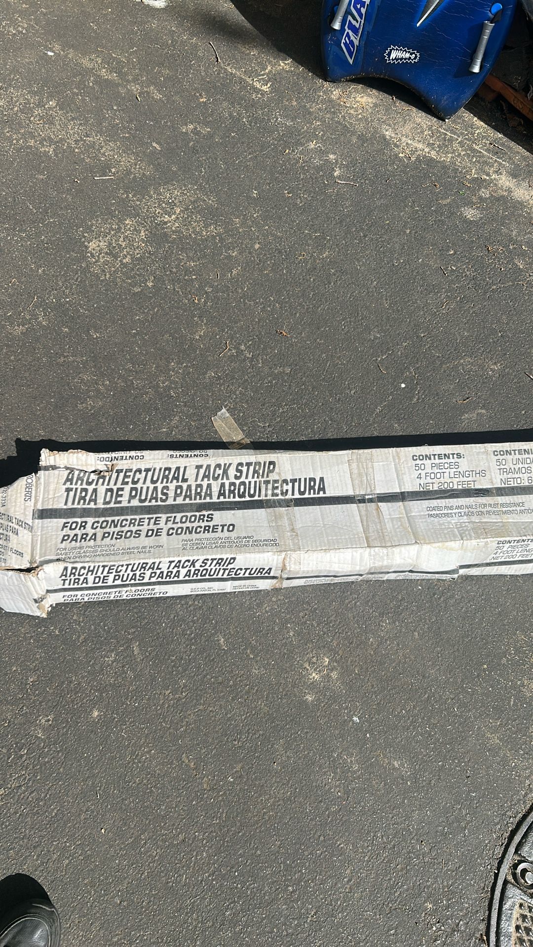 Carpet Tack Strips- 25 Pieces 4’ Lengths