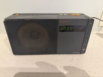 Nakamichi Clock Radio 1 - AM/FM Alarm - Tested & Working - Vintage