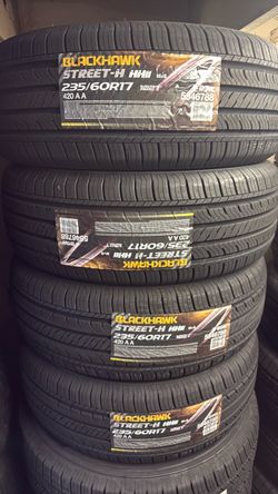 Blackhawk Street-H HH 235/60R17 Tires – Set of 4