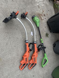 3 Electric Weed Trimmmers $10 Take All