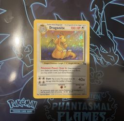 Dragonite Fossil Set Holo