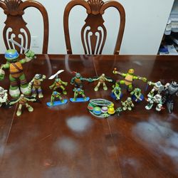 A Set Of Ninjas Turtles.. From The Smallest Turtle