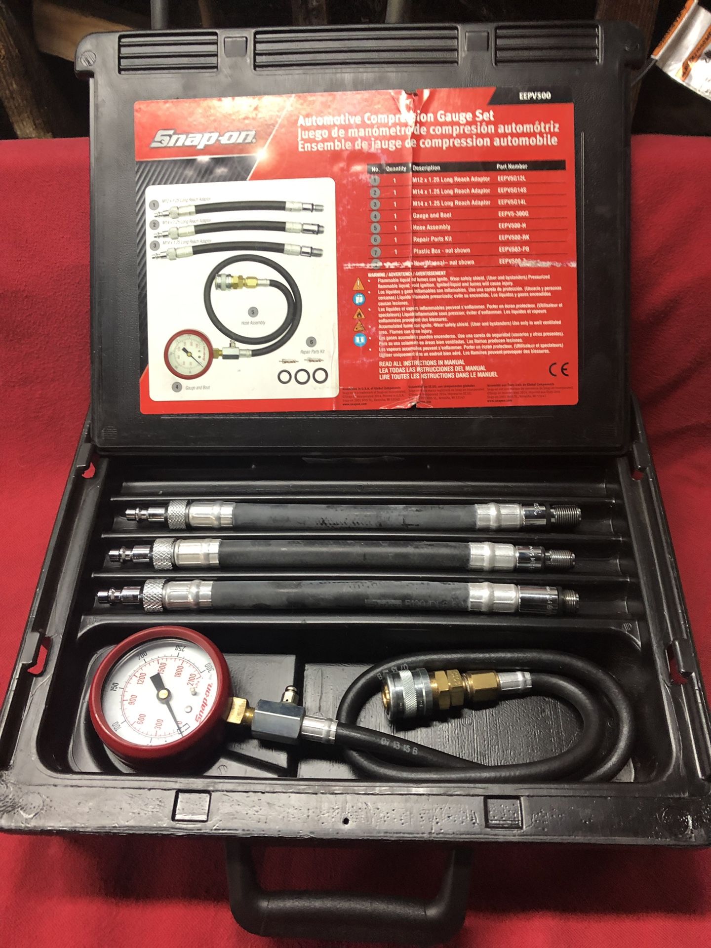 Snap-On EEPV500 Automotive compression set