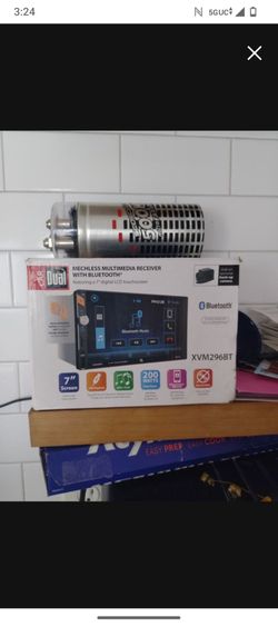 Car radio and farad